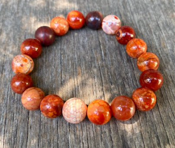 Fire Agate- Courage