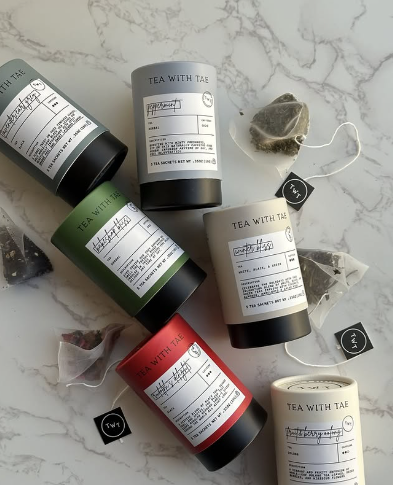 Tea With Tae Mini Tea Tube (5 tea bags)