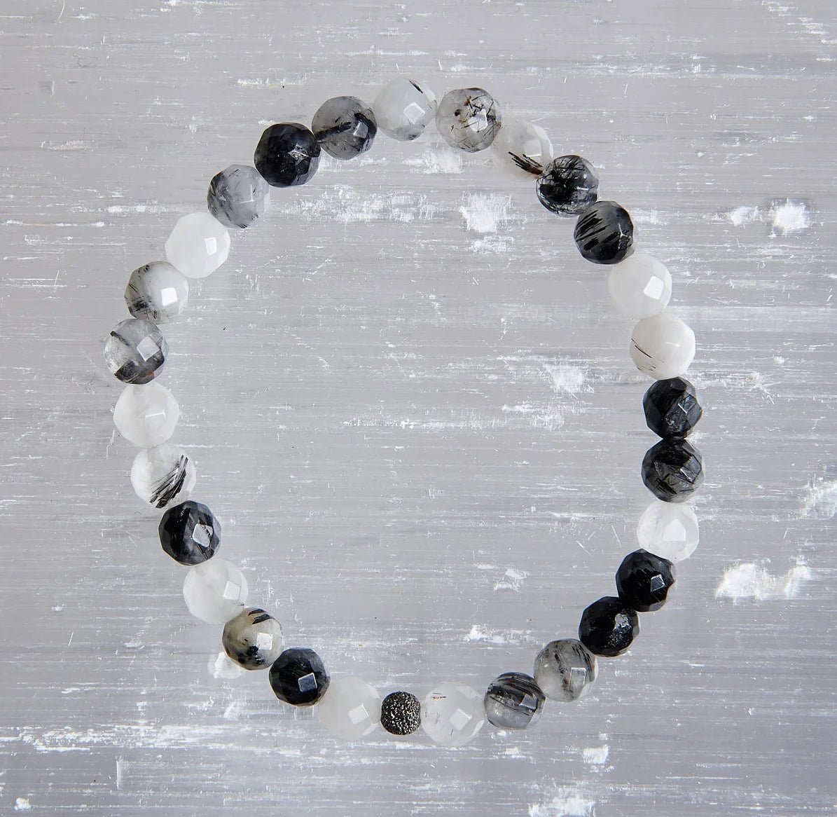 Tourmalinated Quartz- Energy Cleansing