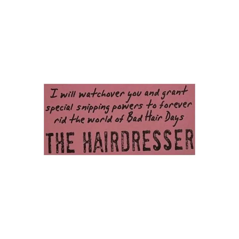 The Hairdresser - Watchover Voodoo Dolls - Keychain