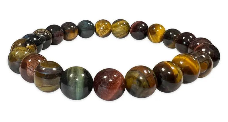 Tri Color Tigers Eye- Enhanced Focus