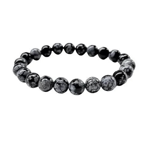 Snowflake Obsidian- Clarity & Calm