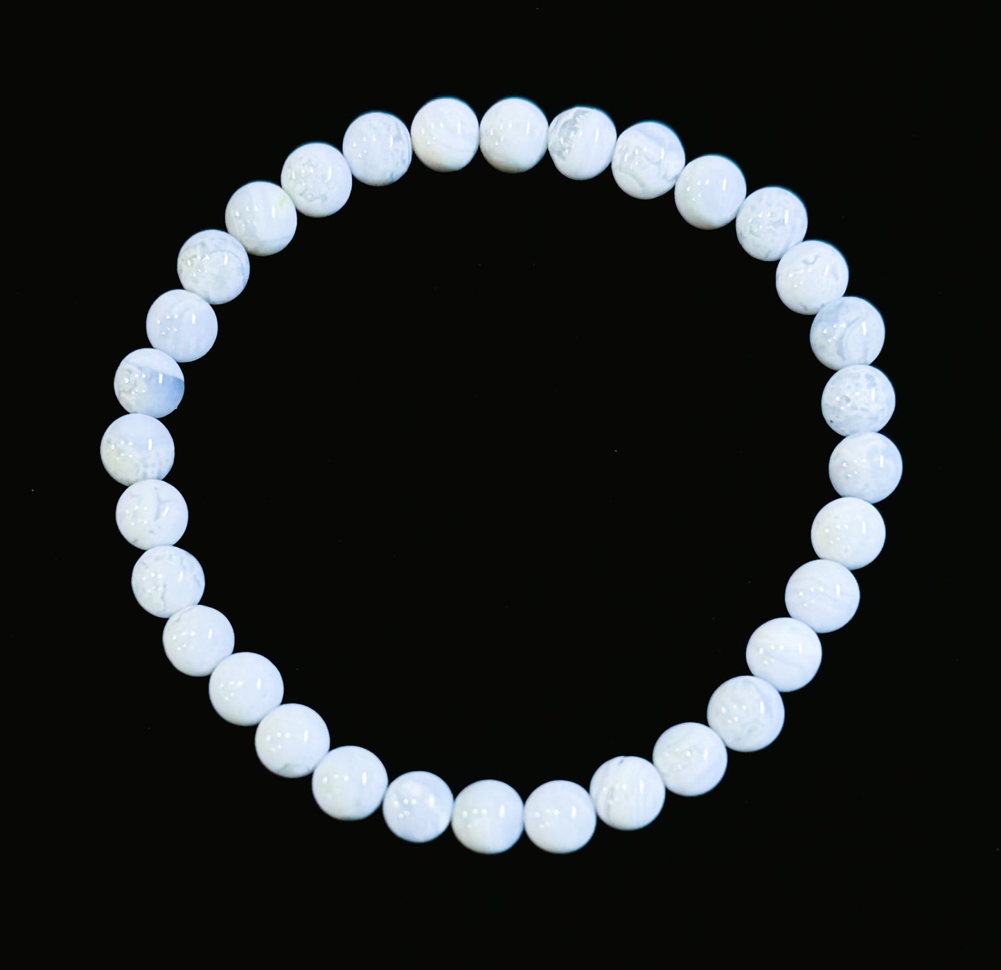 Blue Lace Agate- Calm & Stress Relief