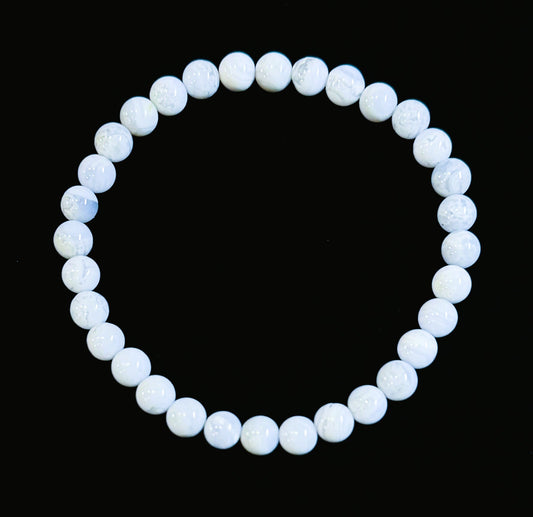 Blue Lace Agate- Calm & Stress Relief
