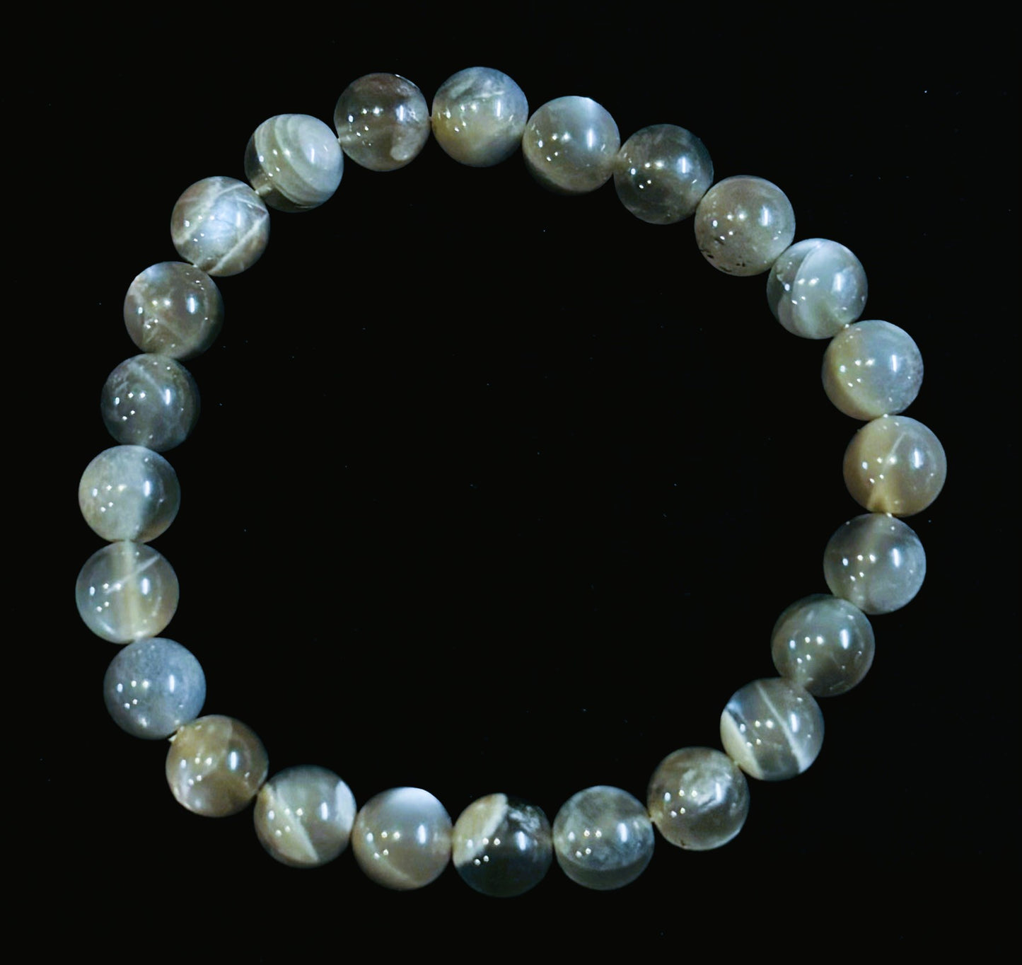 Black Moonstone- Grounding & Protection
