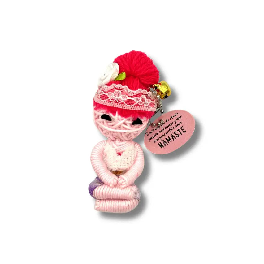 Namaste (Yoga) - Watchover Voodoo Dolls - Keychain