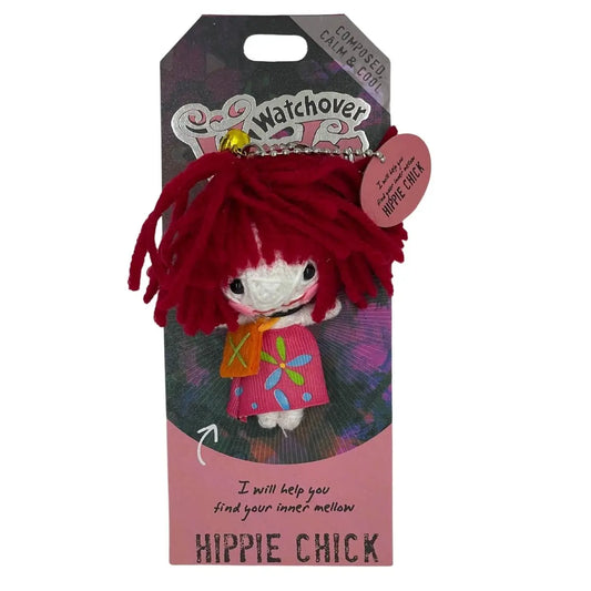 Hippie Chick - Watchover Voodoo Dolls - Keychain