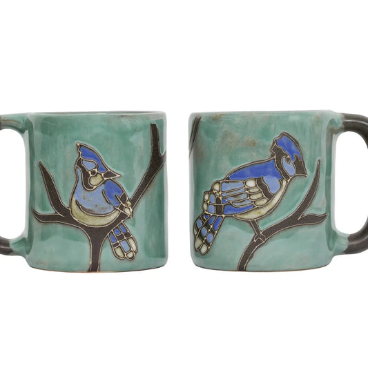 Mara Stoneware Blue Jay Mug