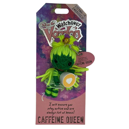 Caffeine Queen - Watchover Voodoo Dolls - Keychain
