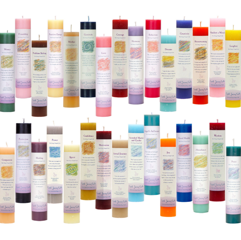 Reiki Energy Charged Candles