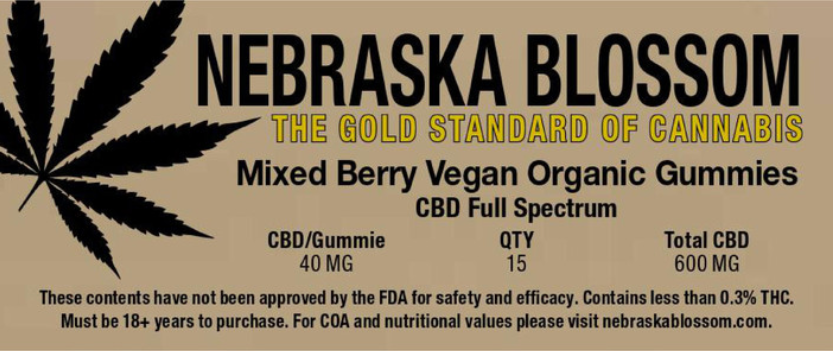 Full Spectrum Vegan Organic Gummies