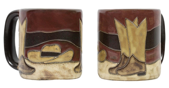 Mara Stoneware Boots/Hat Mug