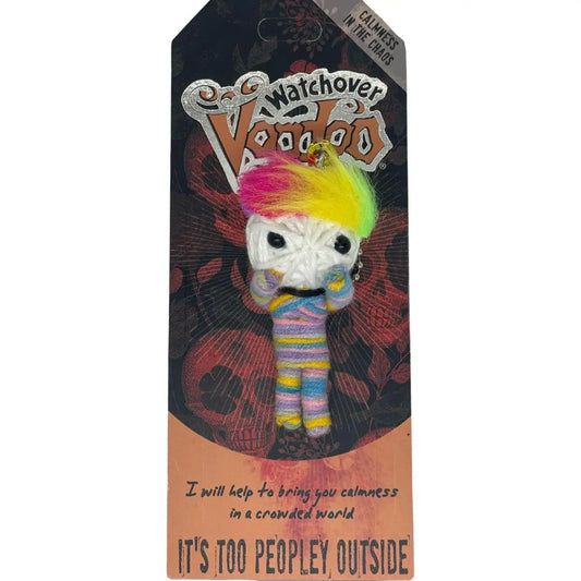 It's Too Peopley Outside - Watchover Voodoo Dolls - Keychain