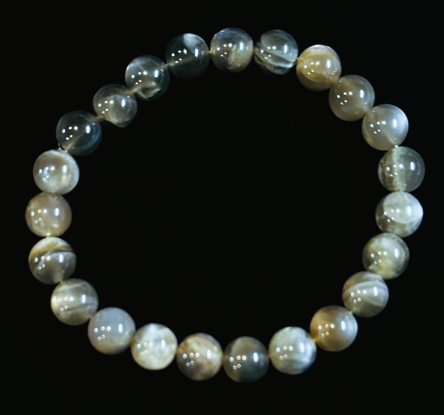 Black Moonstone- Grounding & Protection
