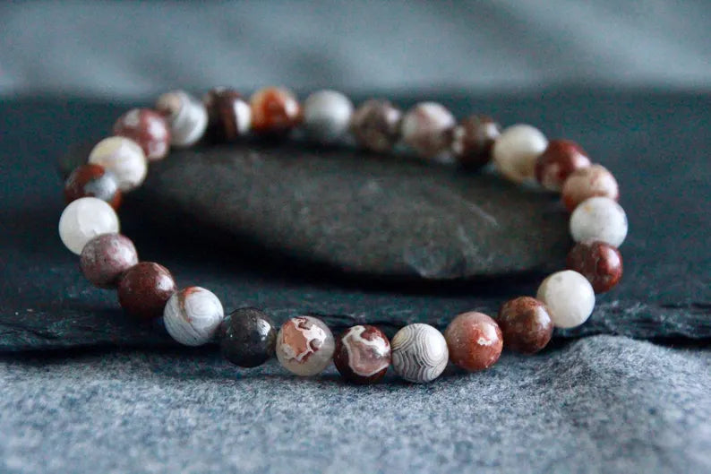 Mexican Lace Agate- Optimism