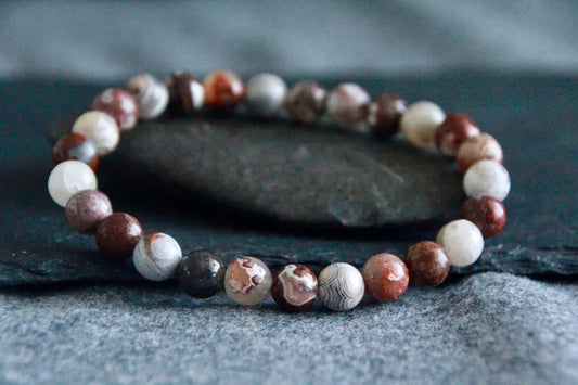 Mexican Lace Agate- Optimism