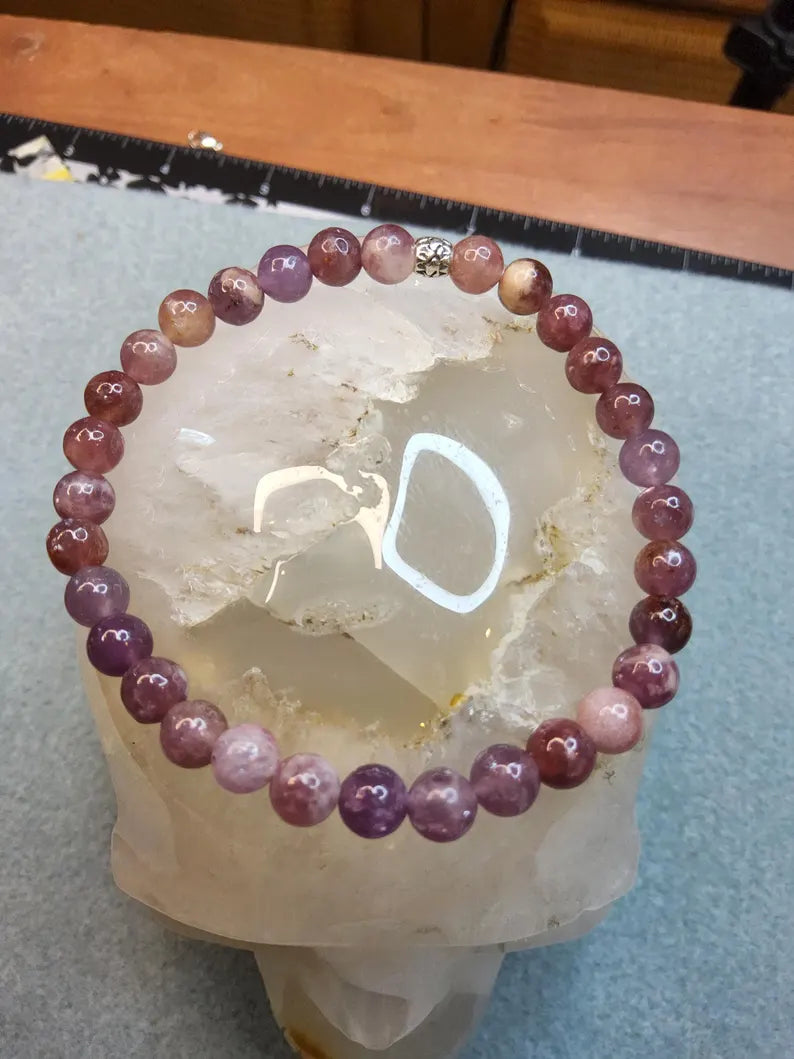 Pink Lepidolite- Peace Stone