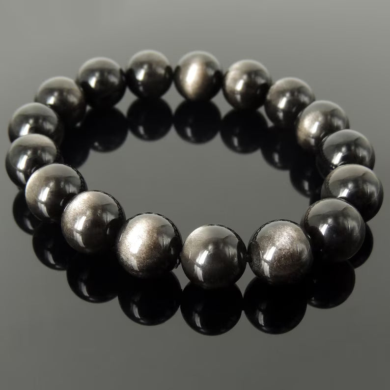 Silversheen Obsidian- Self-Reflection