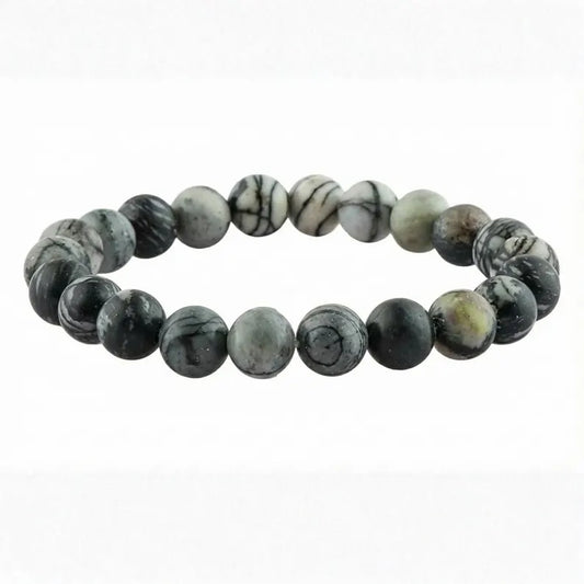 Spiderweb Jasper- Serenity & Protection